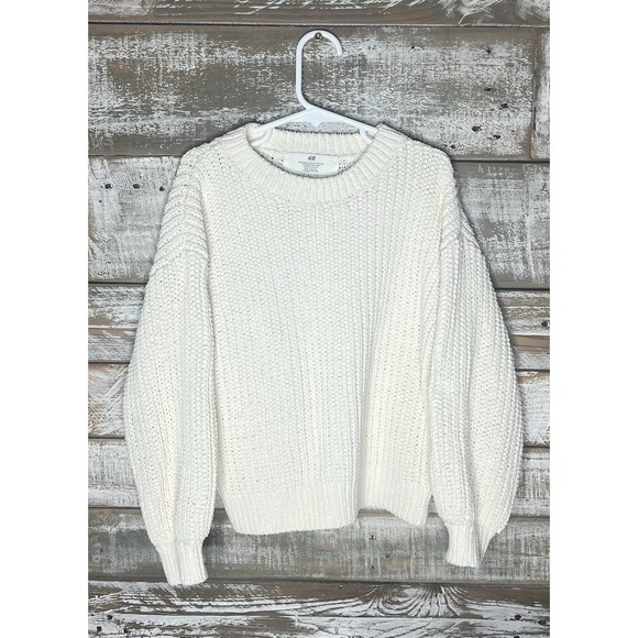 H&M Other - H&M kids cream knit sweater‎ size 5T/6